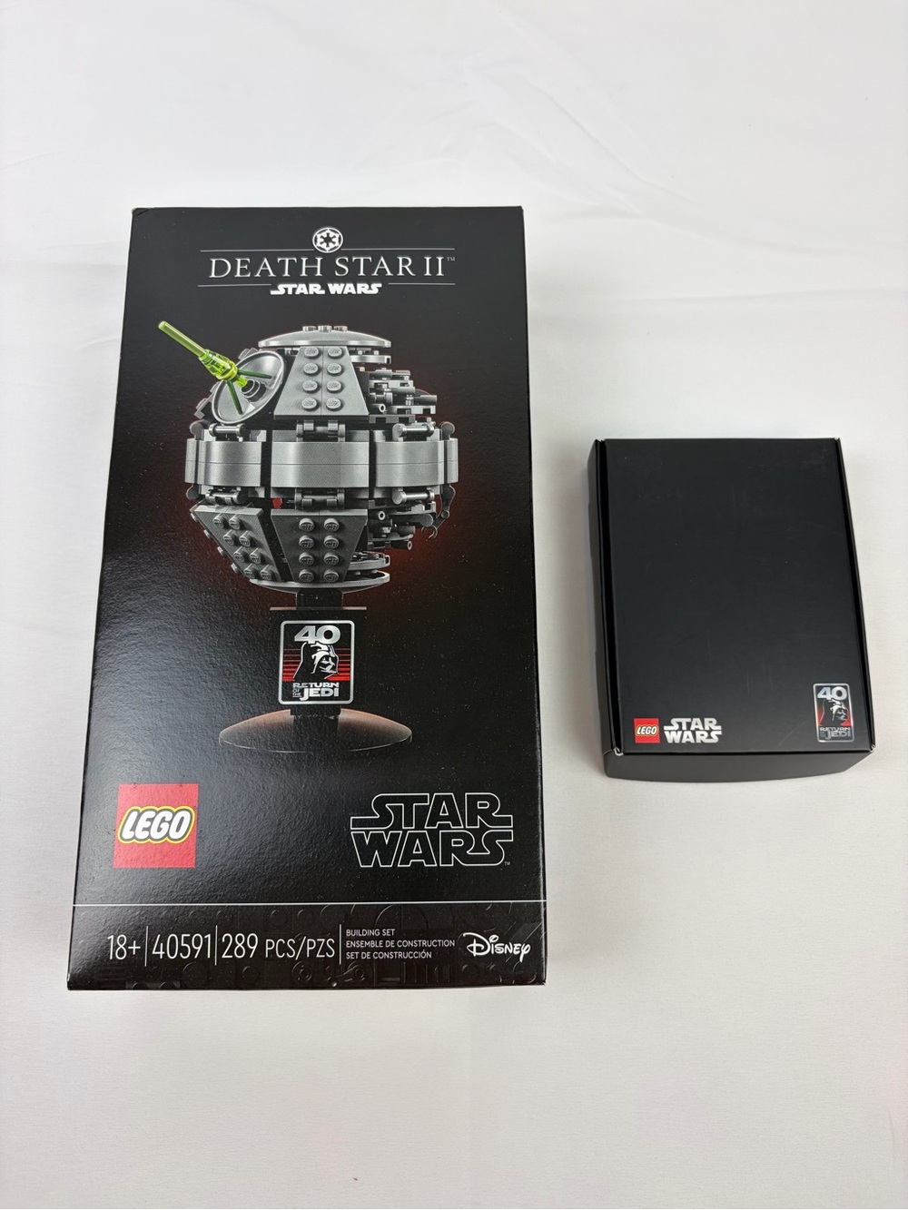NEW SEALED LEGO Star Wars Death Star II Set # 40591 & LEGO Commemorative Coin